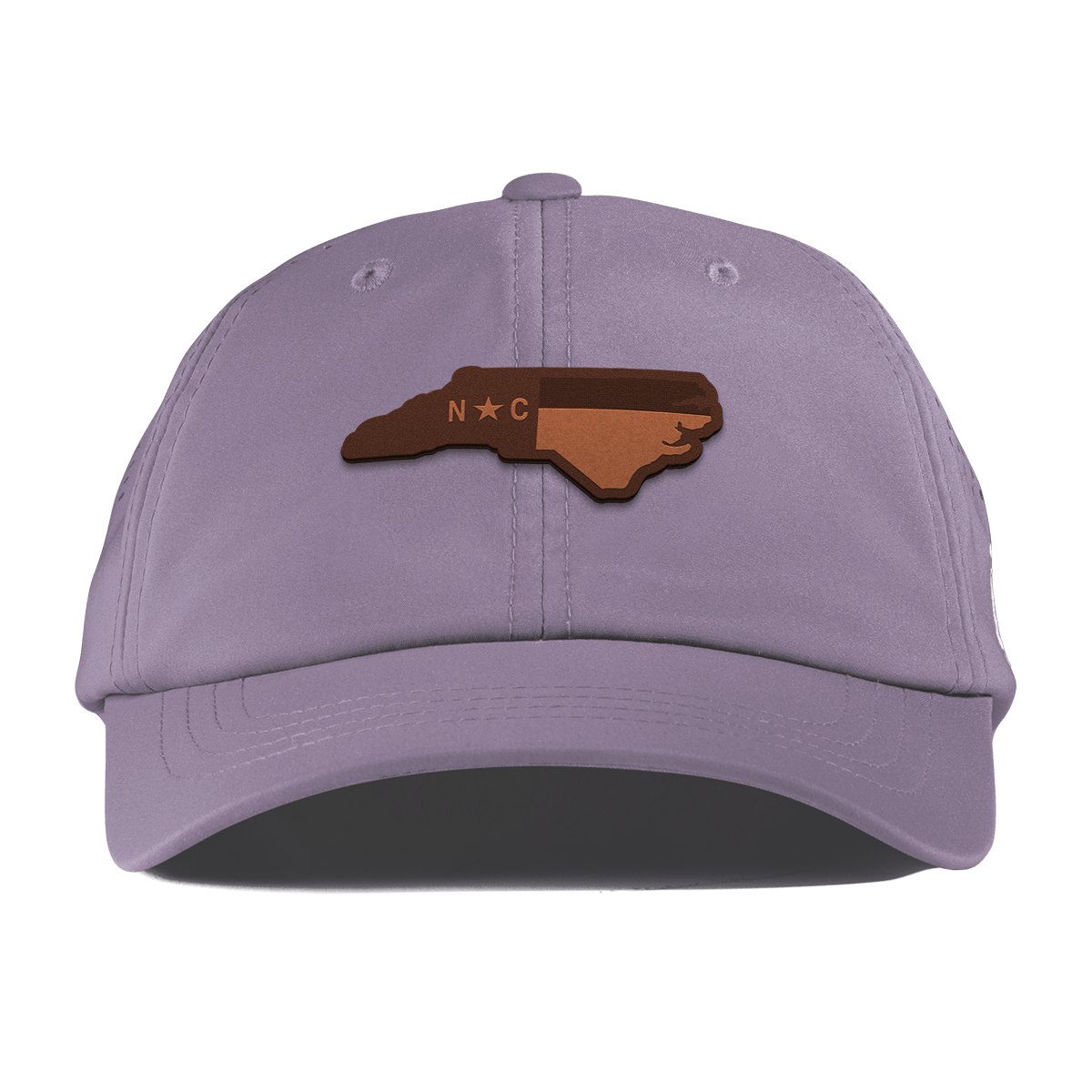 North Carolina 12 Performance Dad Hat Purple