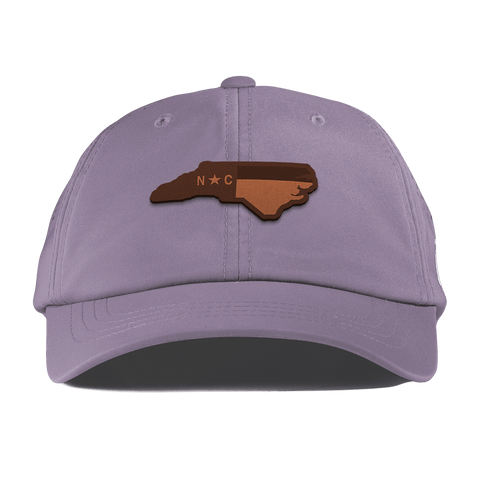 North Carolina 12 Performance Dad Hat Purple