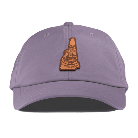 New Hampshire 9 Performance Dad Hat Purple