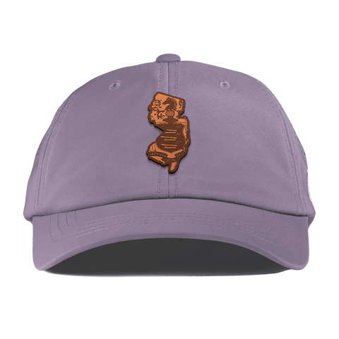 New Jersey 3 Performance Dad Hat Purple