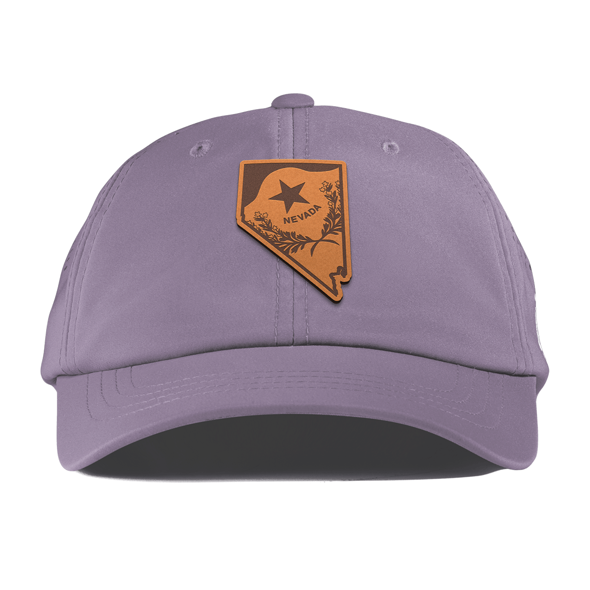 Nevada 36 Performance Dad Hat Purple