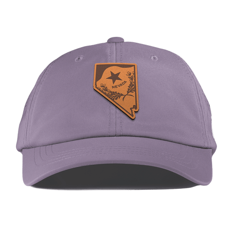 Nevada 36 Performance Dad Hat Purple
