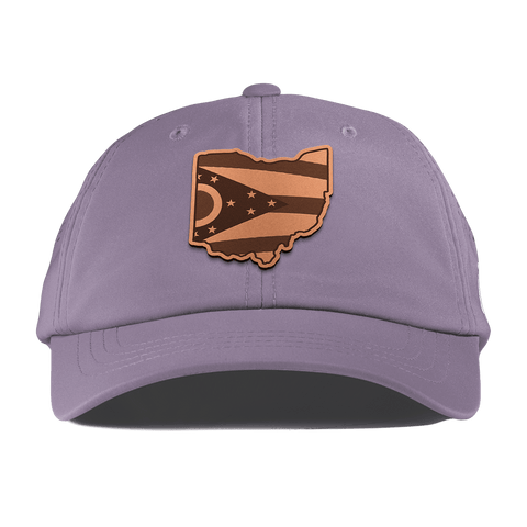 Ohio 17 Performance Dad Hat Purple