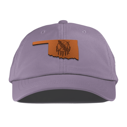 Oklahoma 46 Performance Dad Hat Purple