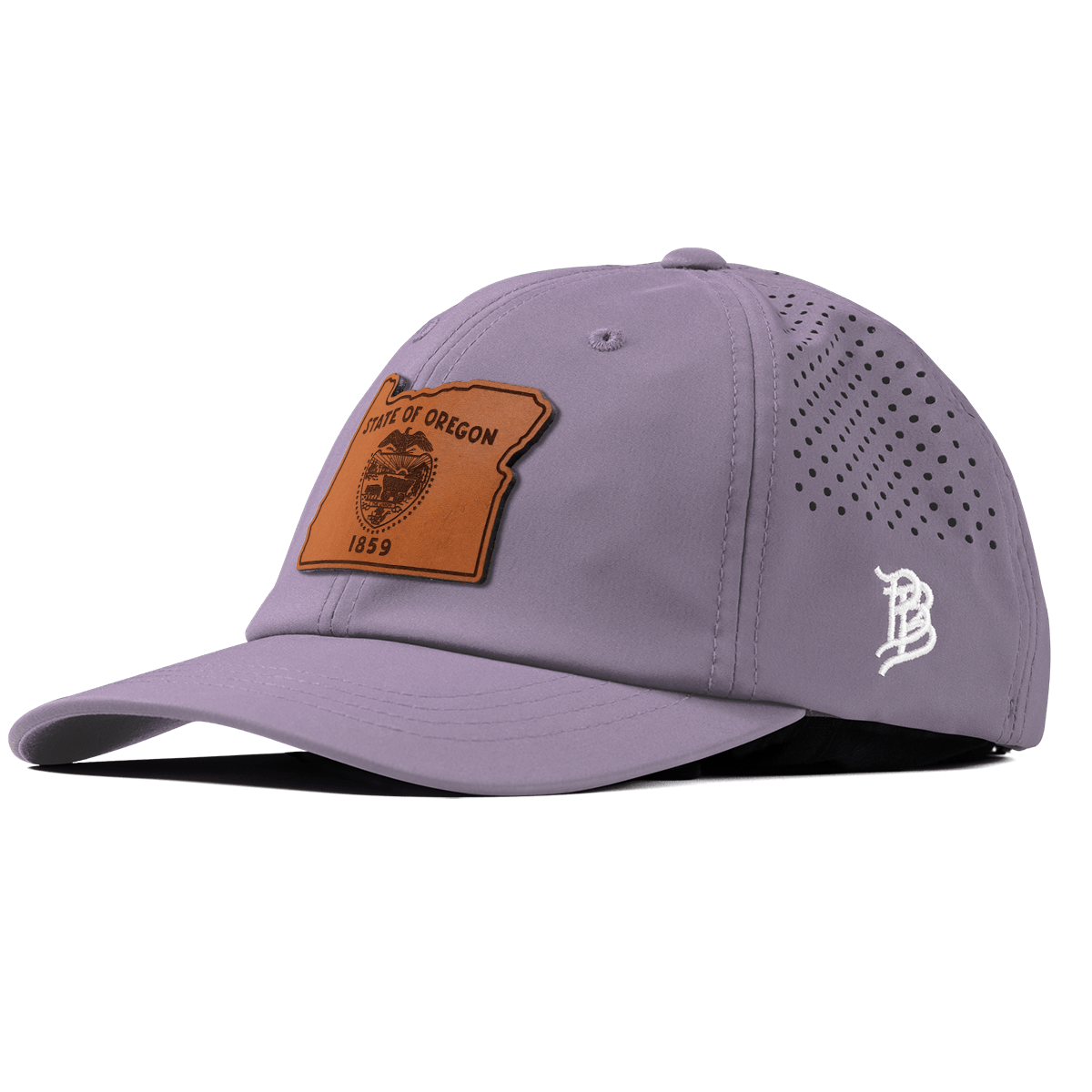 Oregon 33 Performance Dad Hat Purple