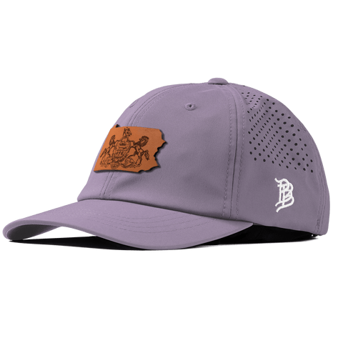 Pennsylvania 2 Performance Dad Hat Purple