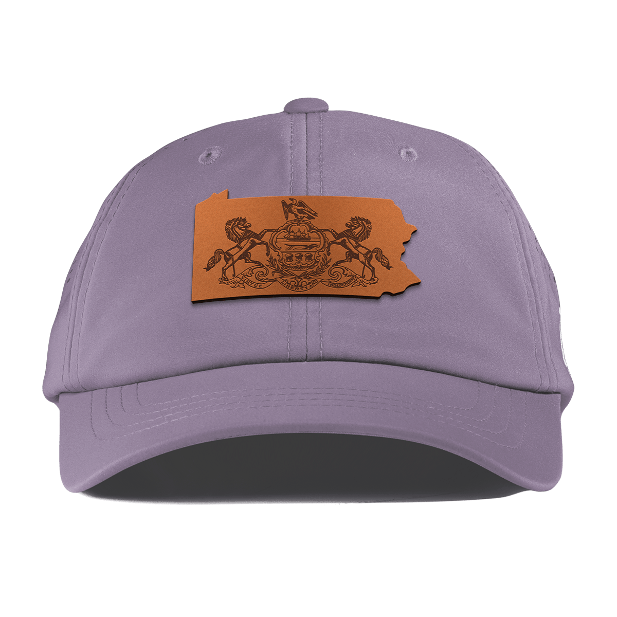 Pennsylvania 2 Performance Dad Hat Purple