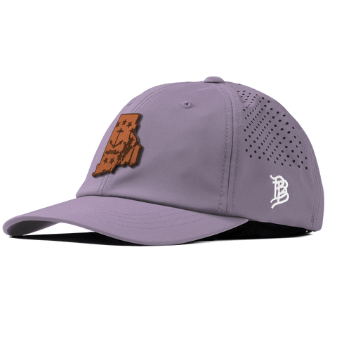 Rhode Island 13 Performance Dad Hat Purple