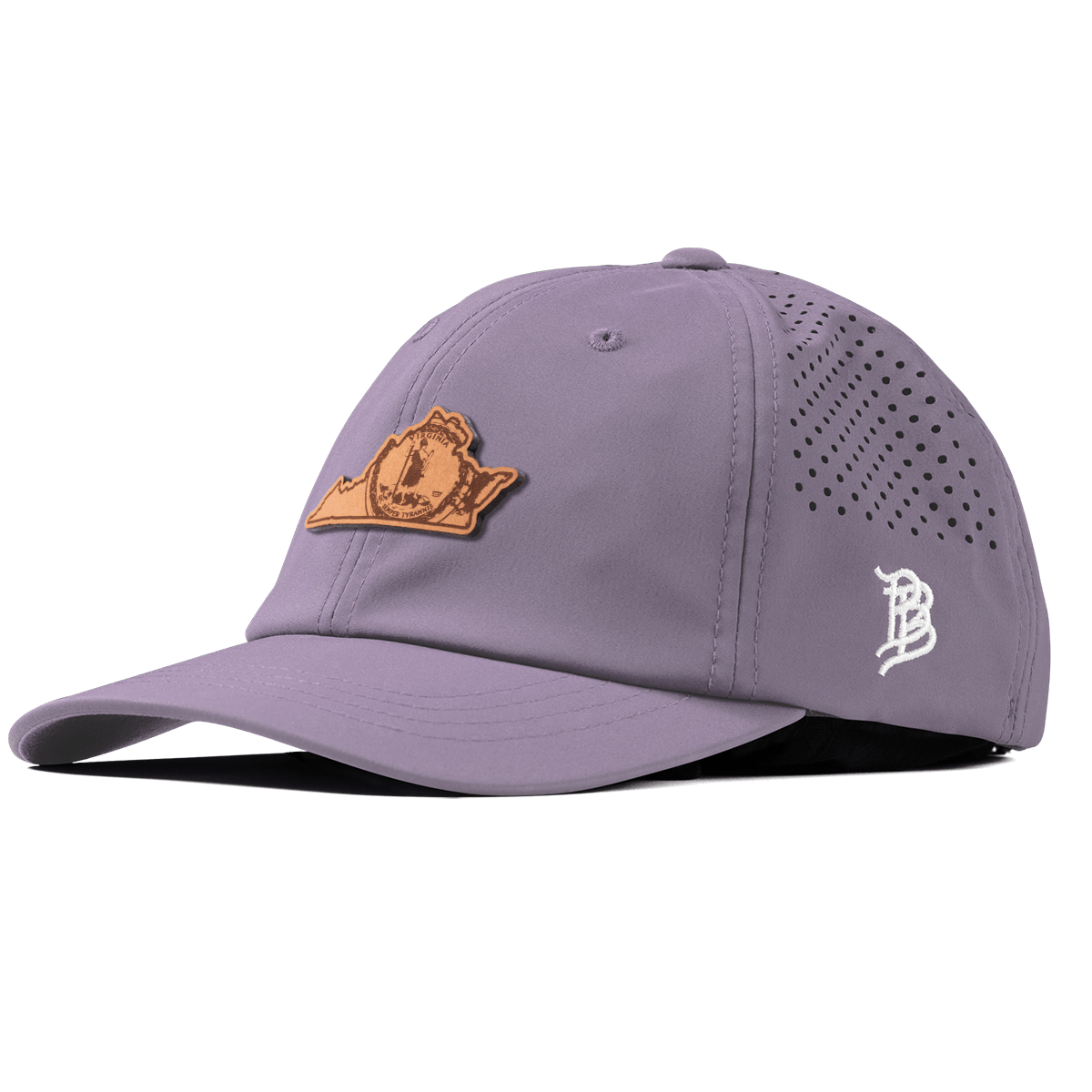 Virginia 10 Performance Dad Hat Purple