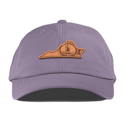 Virginia 10 Performance Dad Hat Purple