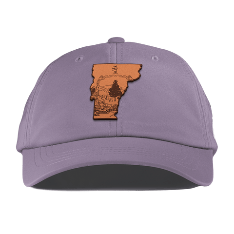 Vermont 14 Performance Dad Hat Purple
