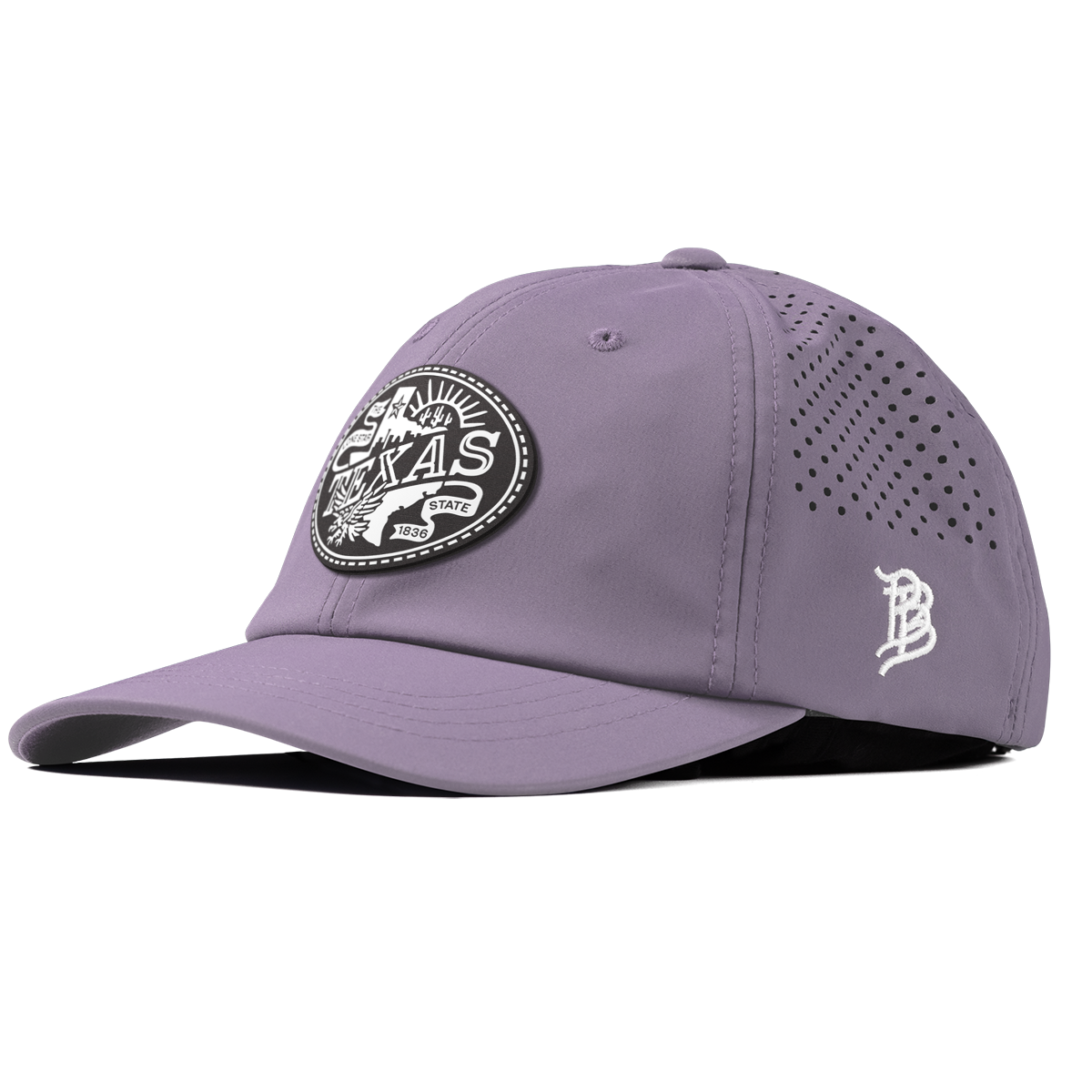 Texas Traveler Performance Dad Hat Purple