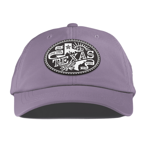 Texas Traveler Performance Dad Hat Purple