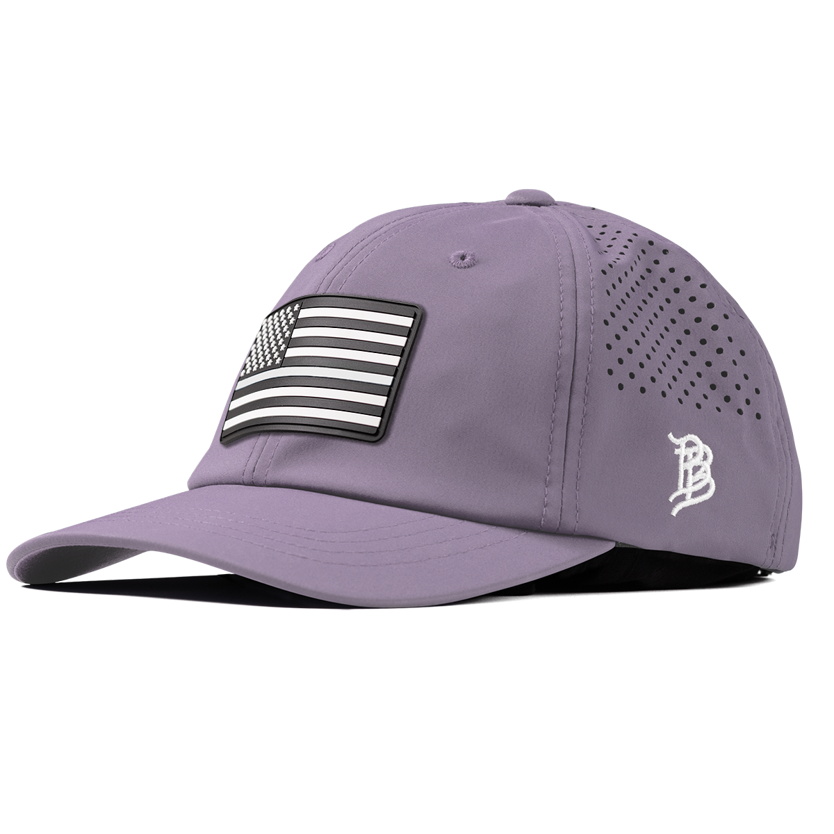Vintage Old Glory Performance Dad Hat Purple