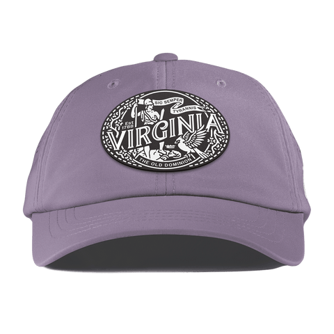 Virginia Traveler Performance Dad Hat Purple
