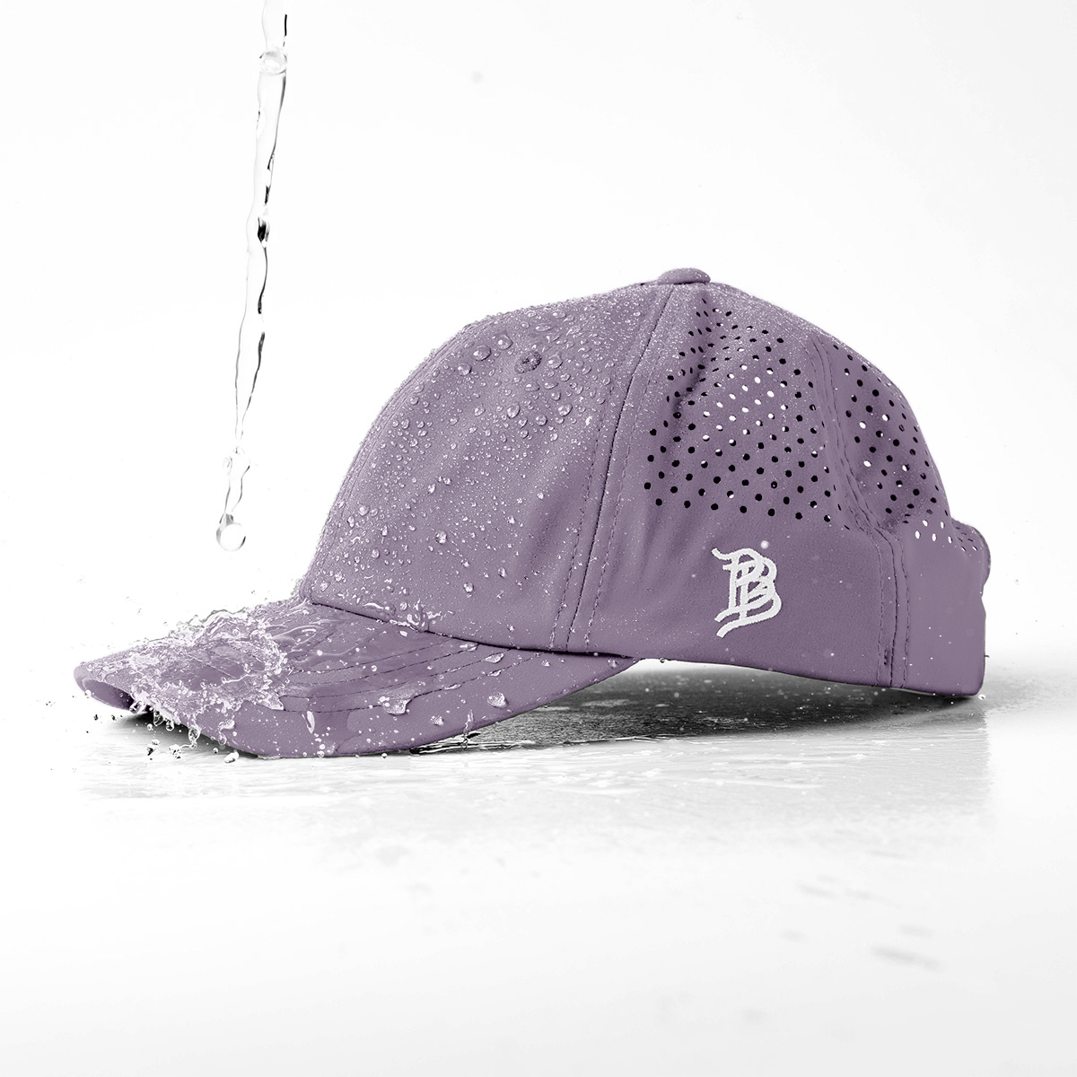 Bare Performance Dad Hat Water Purple