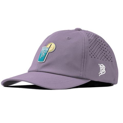 Water Hazard Performance Dad Hat Purple