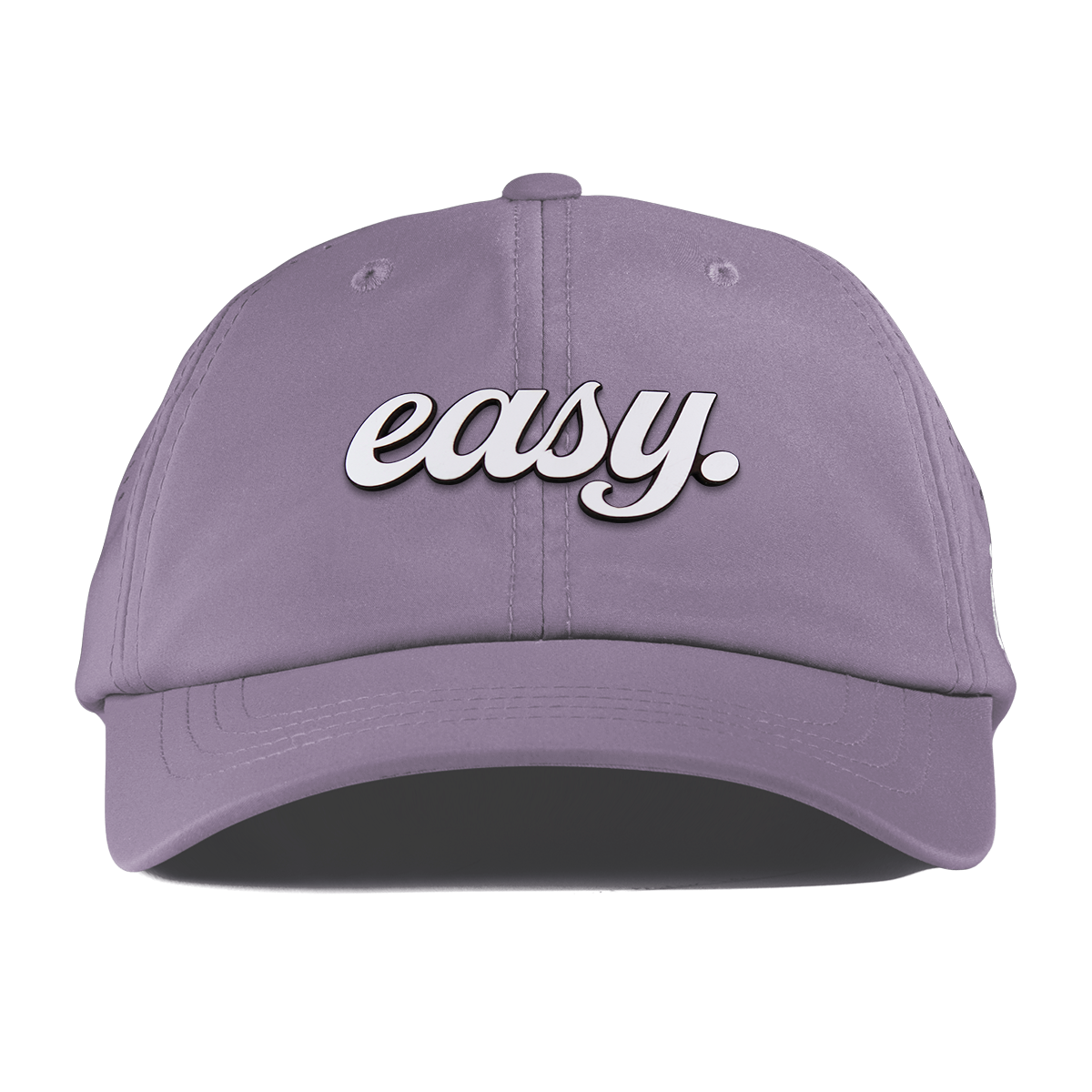 Easy Script Performance Dad Hat Purple