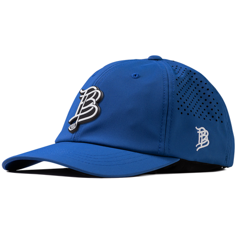 BB Golf Cutout PVC Performance Dad Hat Royal