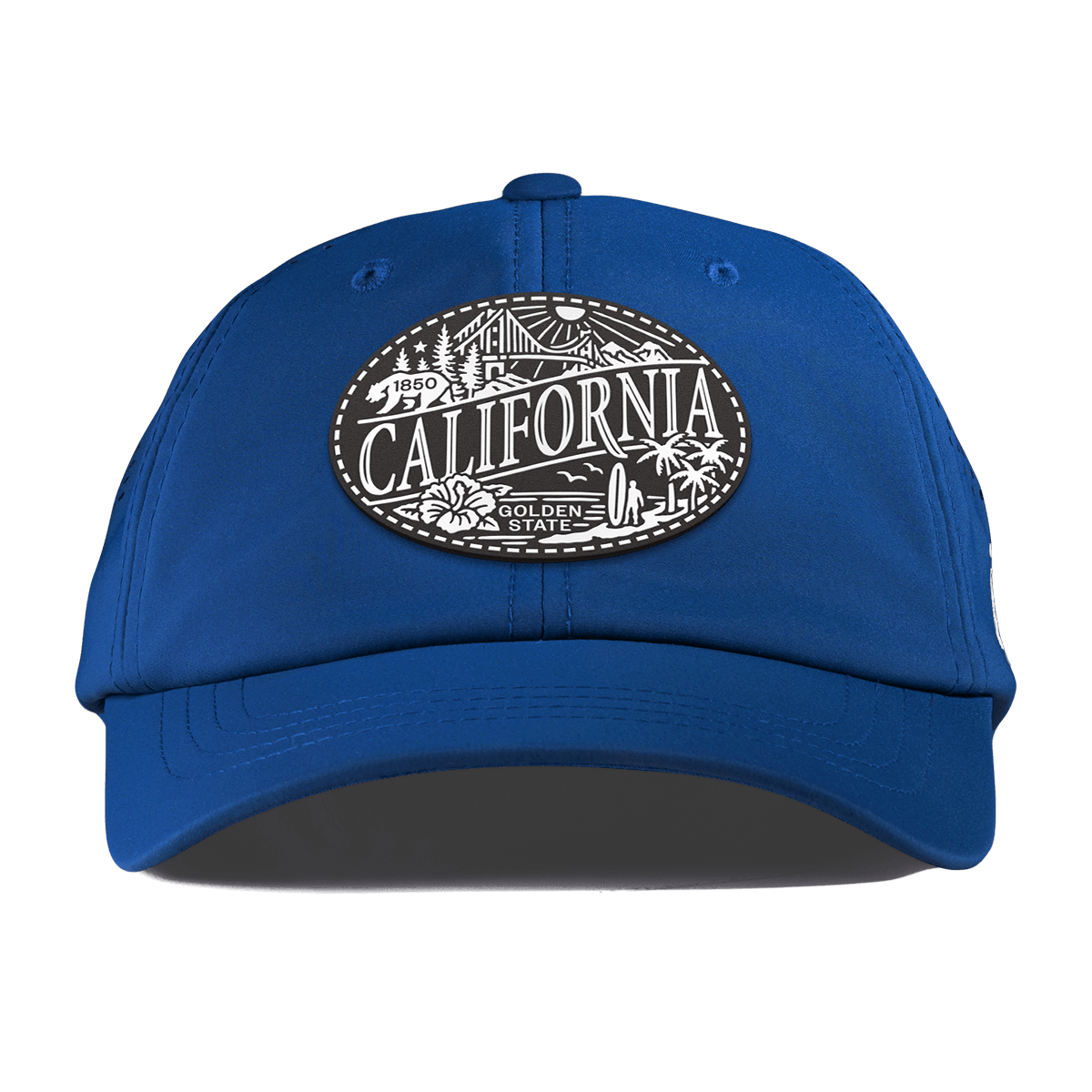 California Traveler Performance Dad Hat Royal