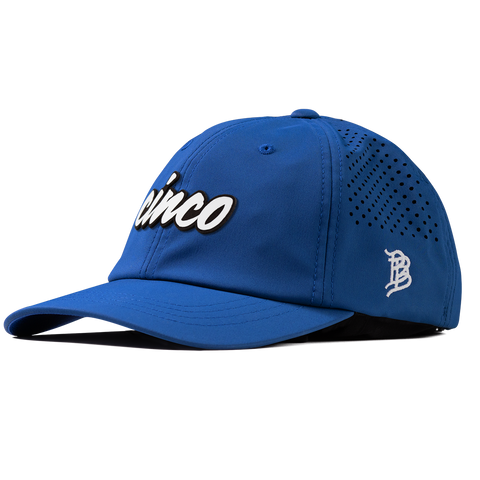 Cinco Script Performance Dad Hat Royal