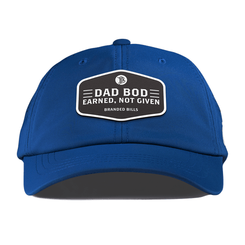 Dad Bod Performance Dad Hat Royal