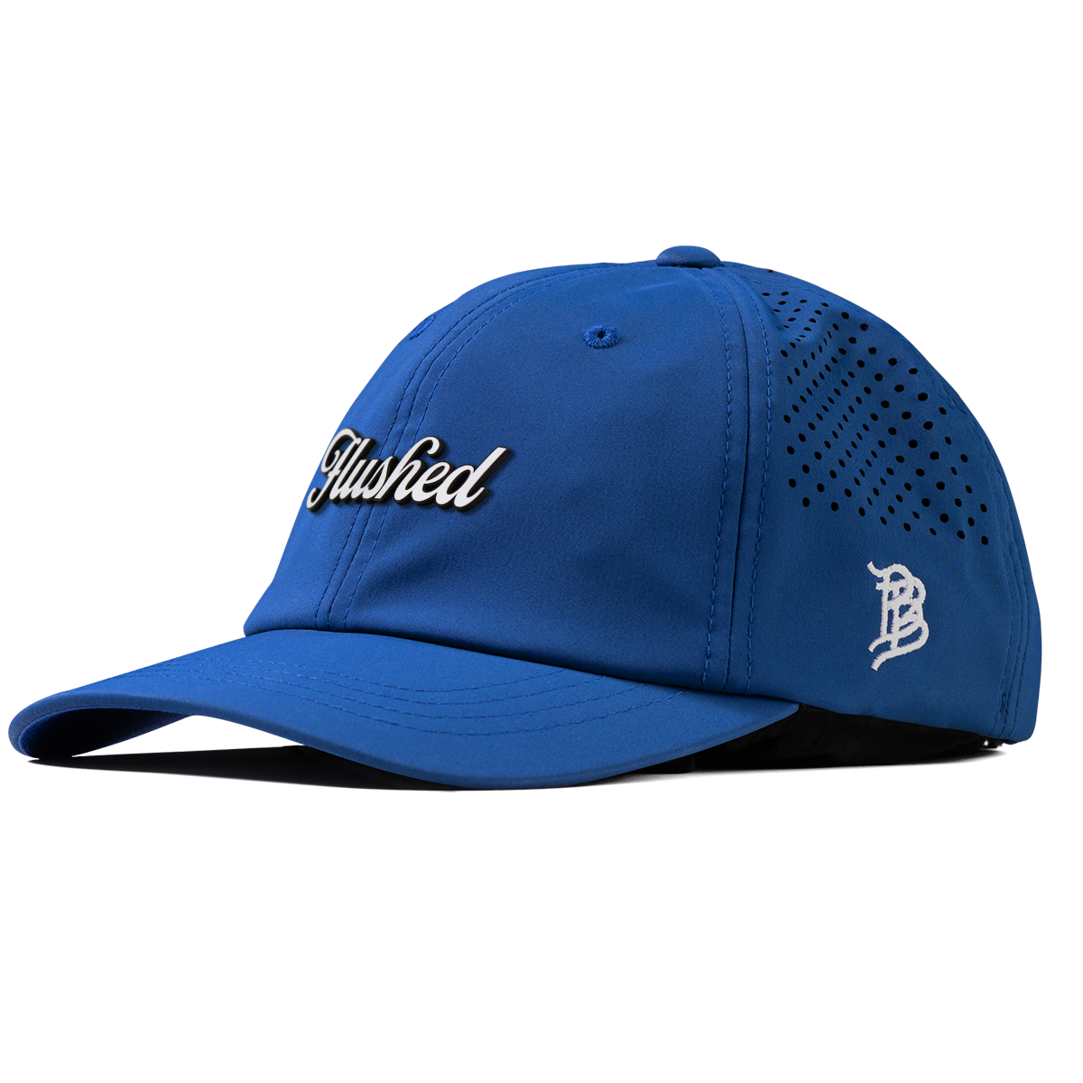 Flushed Script Performance Dad Hat Royal