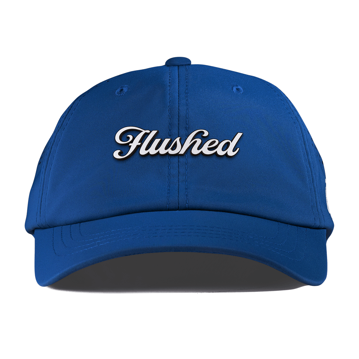 Flushed Script Performance Dad Hat Royal