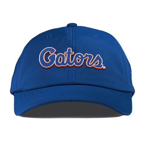 University of Florida "Gator Script" Performance Dad Hat Royal