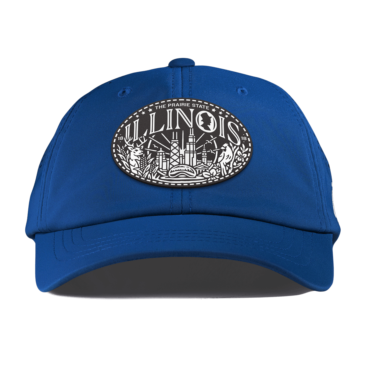 Illinois Traveler Performance Dad Hat Royal