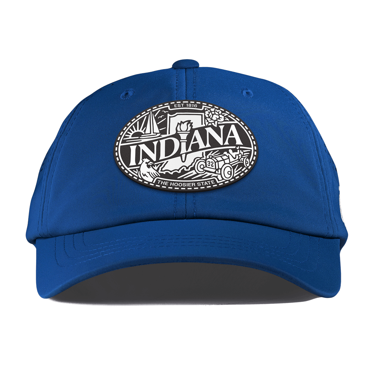 Indiana Traveler Performance Dad Hat Royal