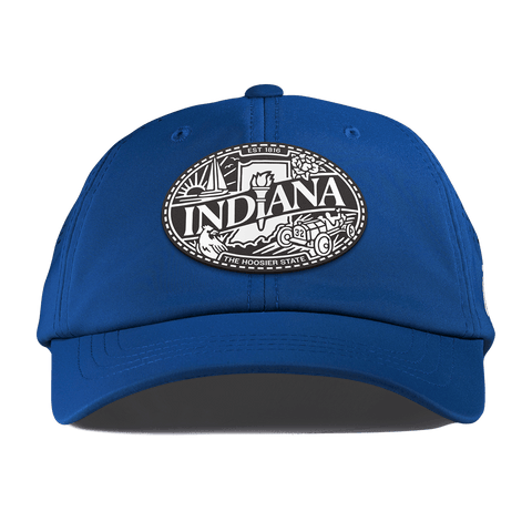 Indiana Traveler Performance Dad Hat Royal