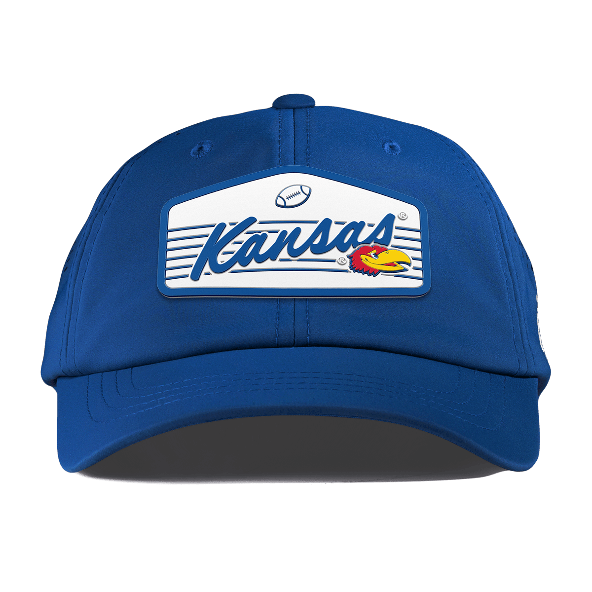 University of Kansas "Jayhawks Football" Performance Dad Hat Royal