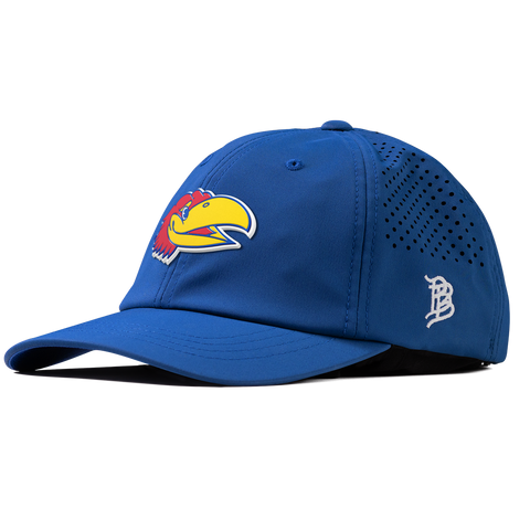 University of Kansas "KU Big Jay" Performance Dad Hat Royal