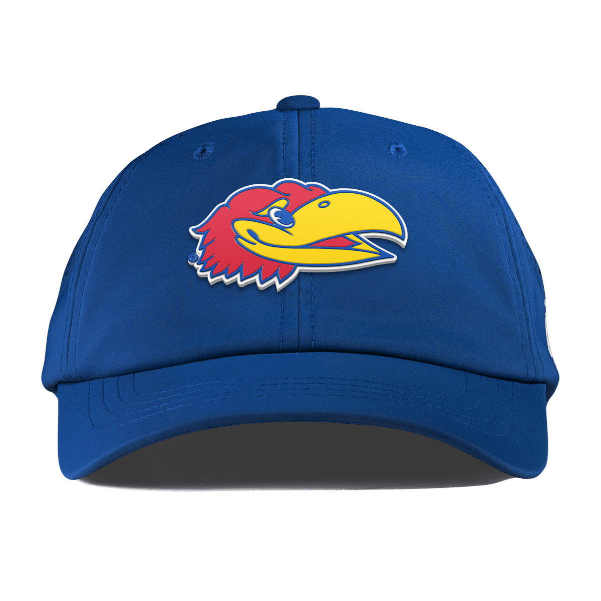 University of Kansas "KU Big Jay" Performance Dad Hat Royal