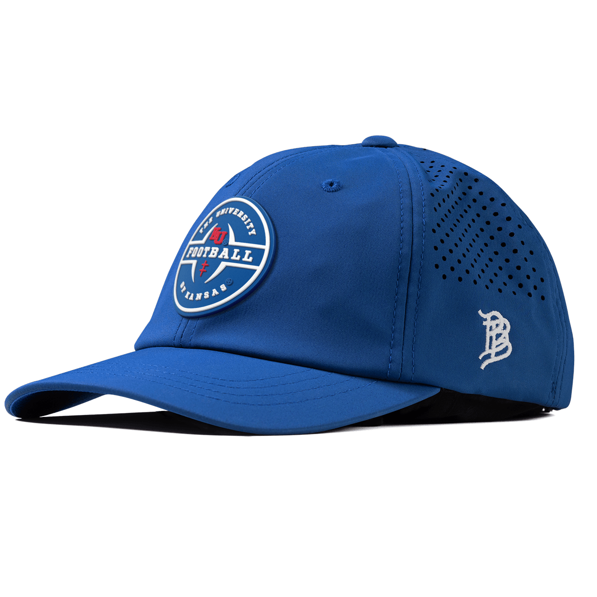 University of Kansas "Kansas Football Legacy" Performance Dad Hat Royal