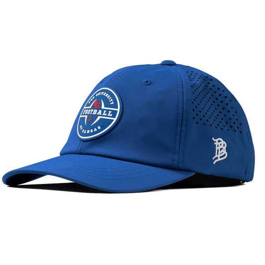 University of Kansas "Kansas Football Legacy" Performance Dad Hat Royal
