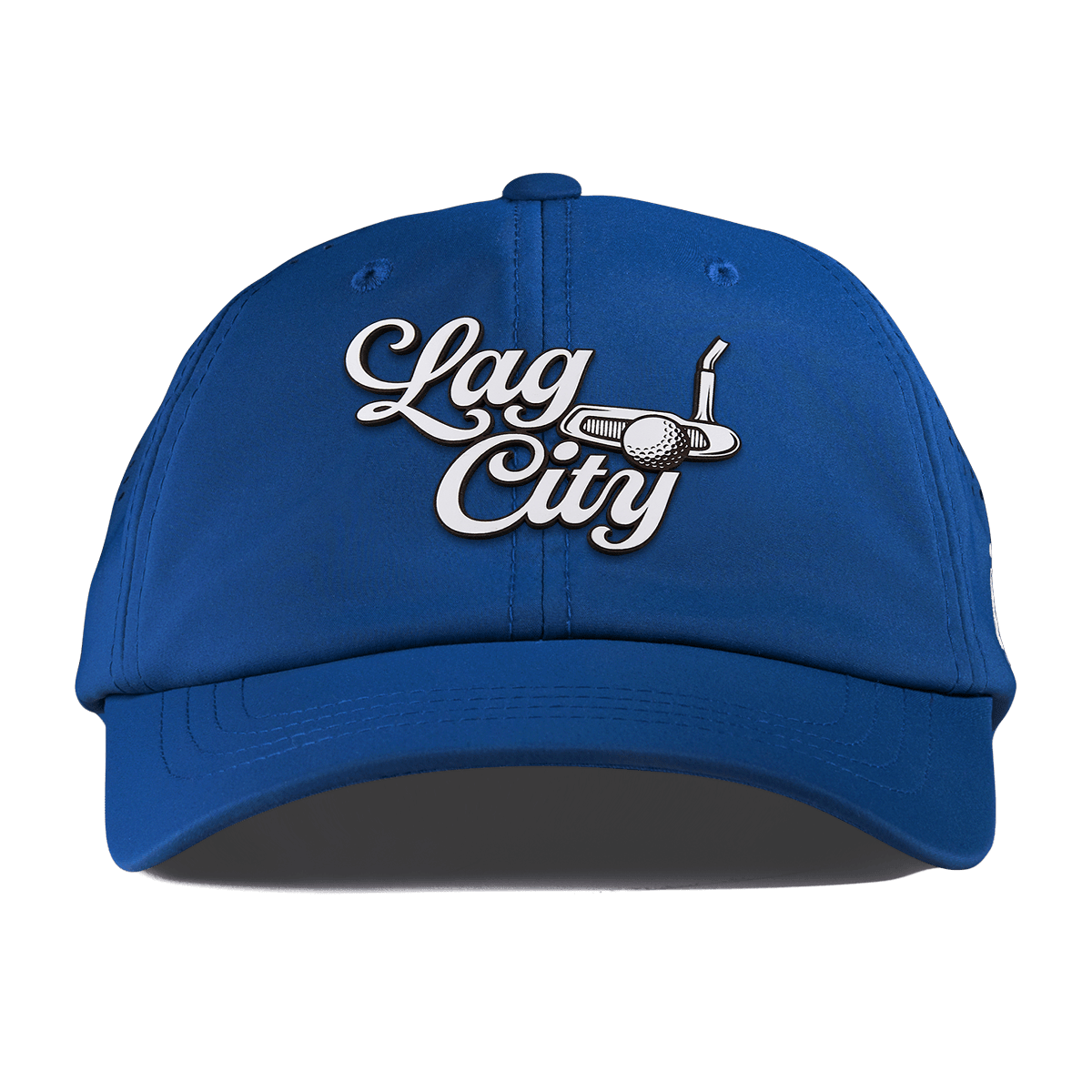 Lag City Script Performance Dad Hat Royal