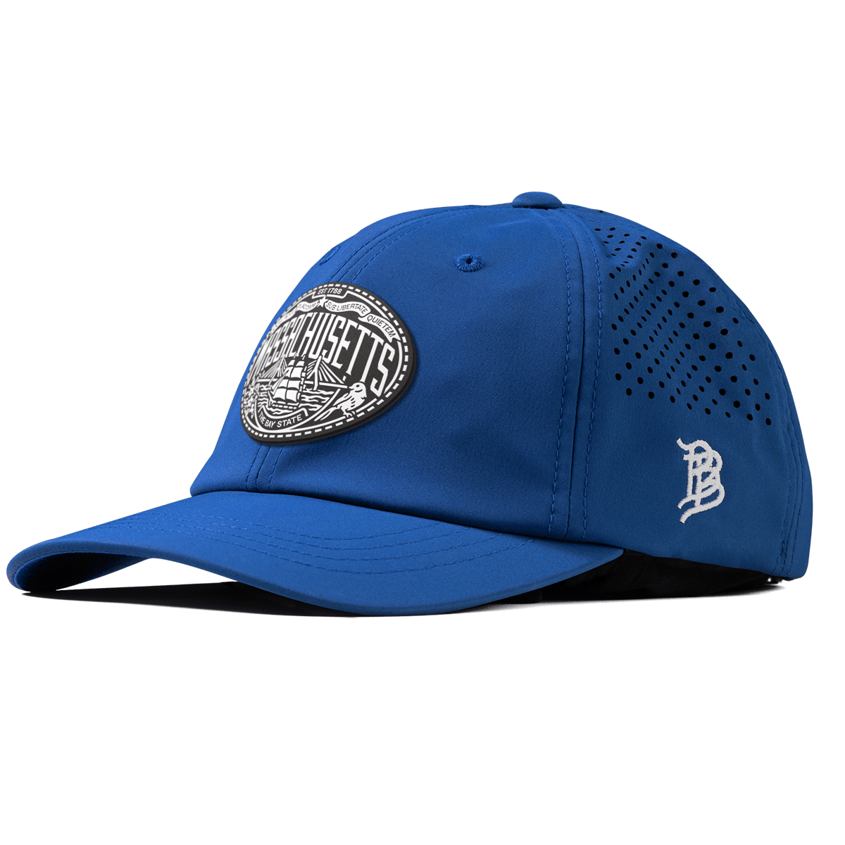 Massachusetts Traveler Performance Dad Hat Royal