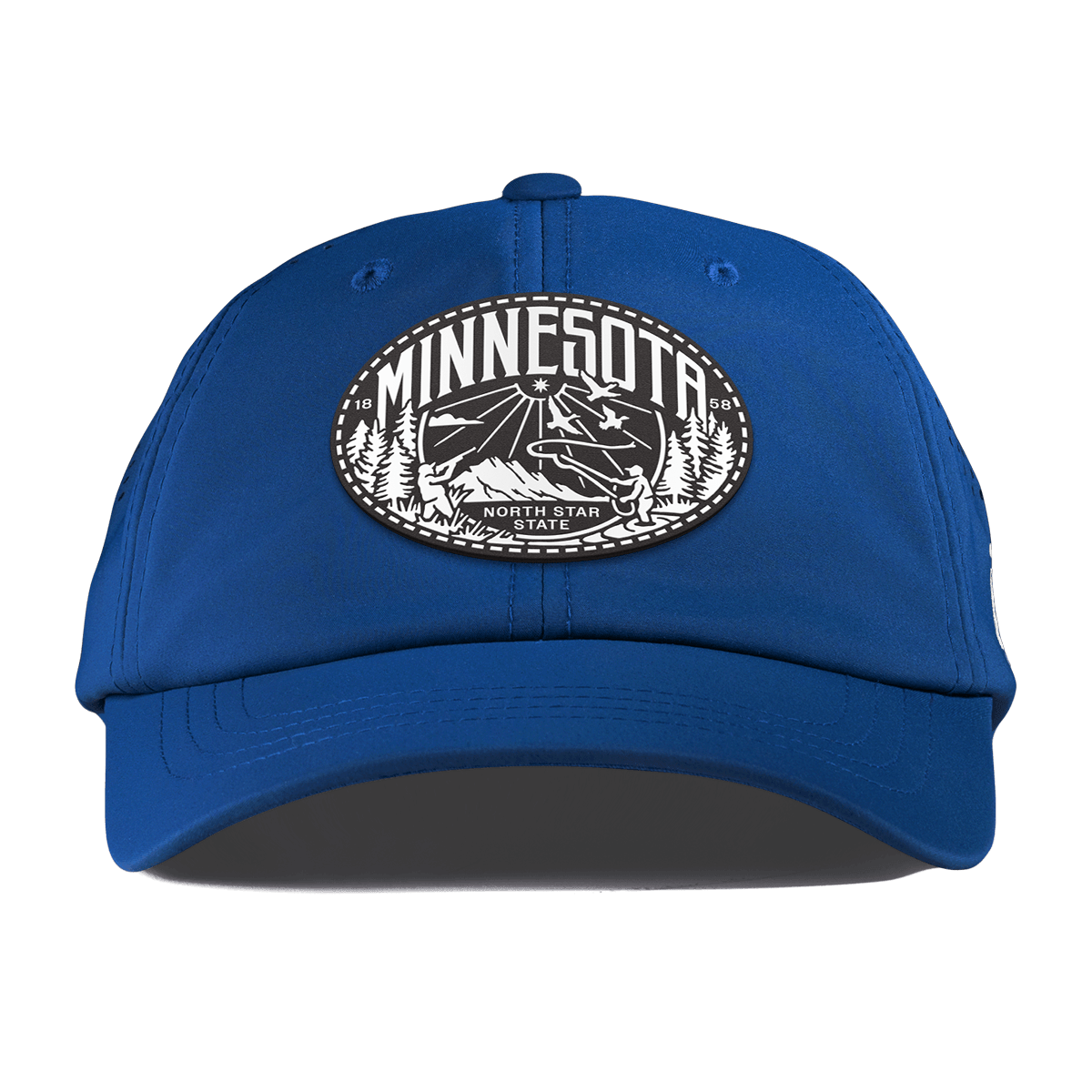 Minnesota Traveler Performance Dad Hat Royal