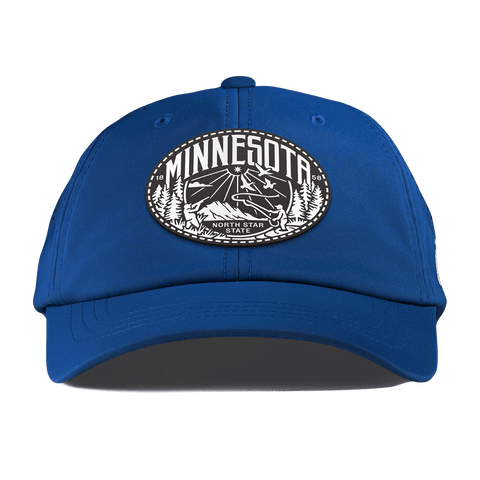 Minnesota Traveler Performance Dad Hat Royal