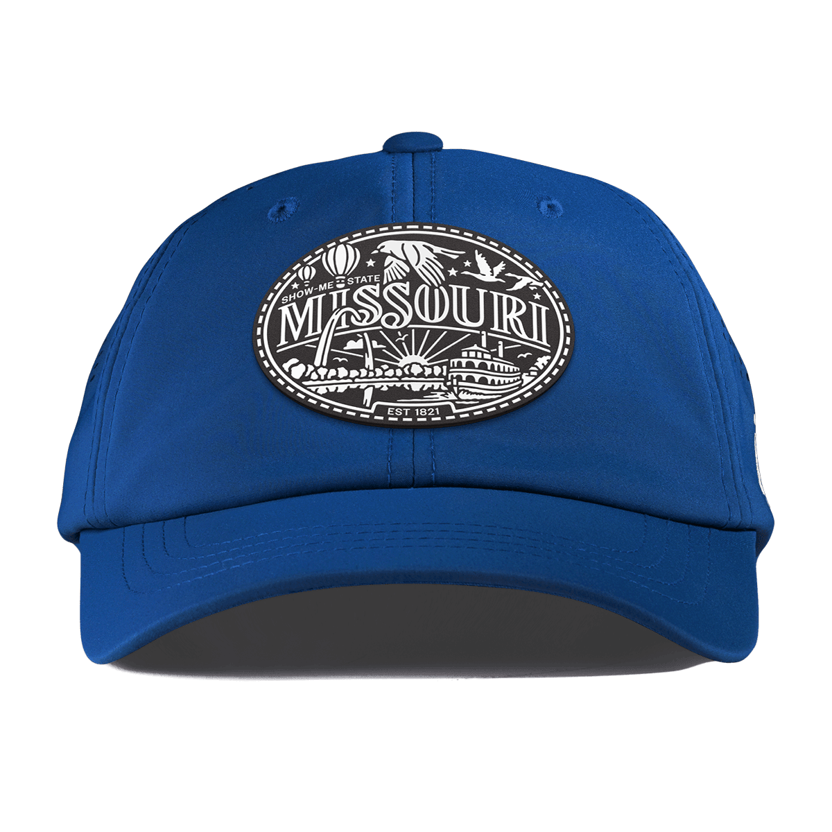 Missouri Traveler Performance Dad Hat Royal