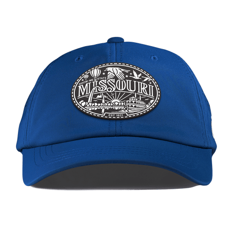 Missouri Traveler Performance Dad Hat Royal