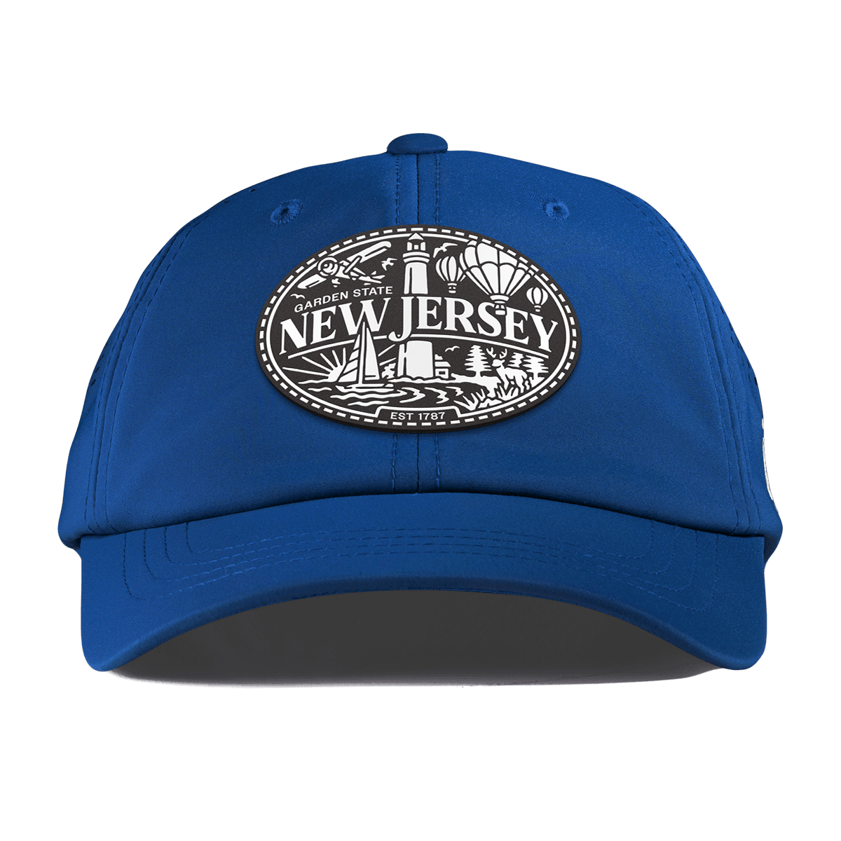 New Jersey Traveler Performance Dad Hat Royal