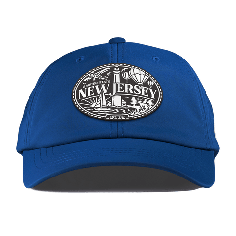 New Jersey Traveler Performance Dad Hat Royal