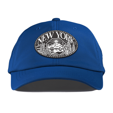 New York Traveler Performance Dad Hat Royal