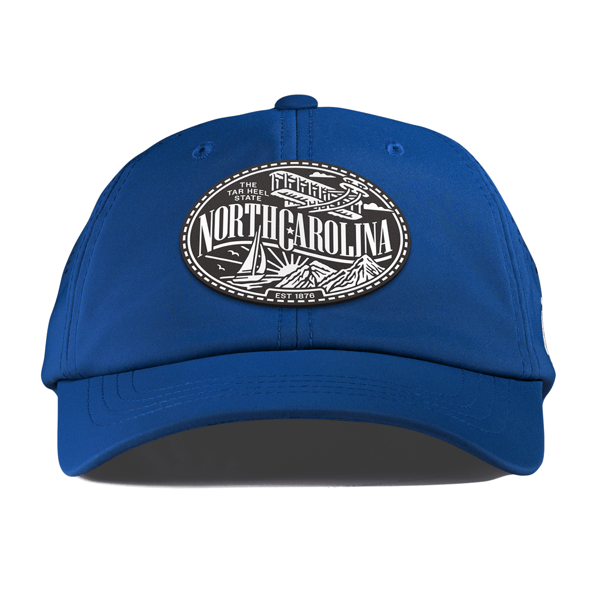 North Carolina Traveler Performance Dad Hat Royal