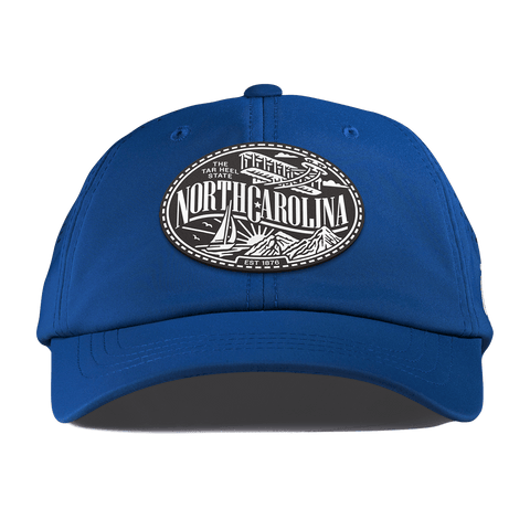 North Carolina Traveler Performance Dad Hat Royal