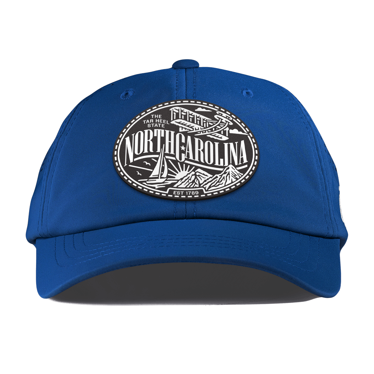 North Carolina Traveler Performance Dad Hat Royal