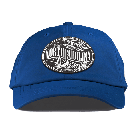 North Carolina Traveler Performance Dad Hat Royal
